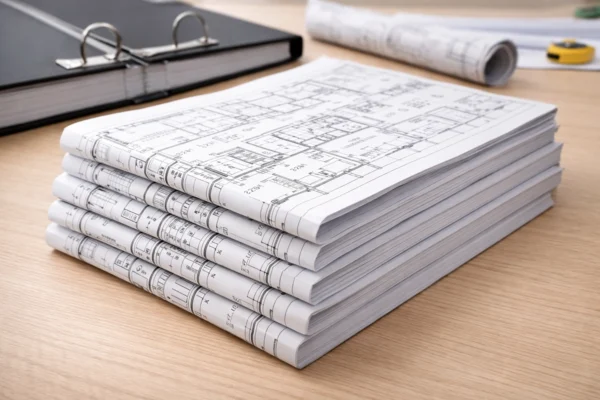 Formatiranje nacrta u Rijeci - Savijanje nacrta u A4 format - Omexprint tiskara Rijeka