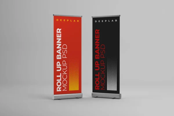 Profesionalna izrada roll-up banner sustava s aluminijskom konstrukcijom – Omexprint tiskara Rijeka